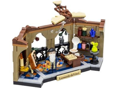 LEGO 40902-1 Tribute to Leonardo da Vinci - Retired
