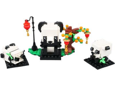 LEGO 40466 Chinese New Year Pandas - Retired