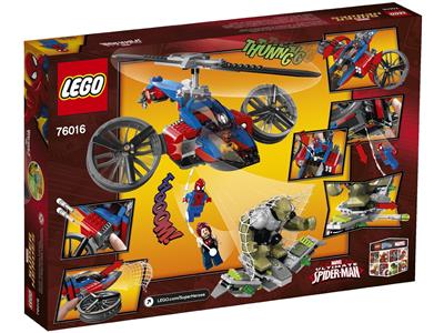 Lego 76016 Spider-Helicopter Rescue - Retired
