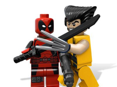 LEGO 6866 X-Men Wolverine's Chopper Showdown - Certified