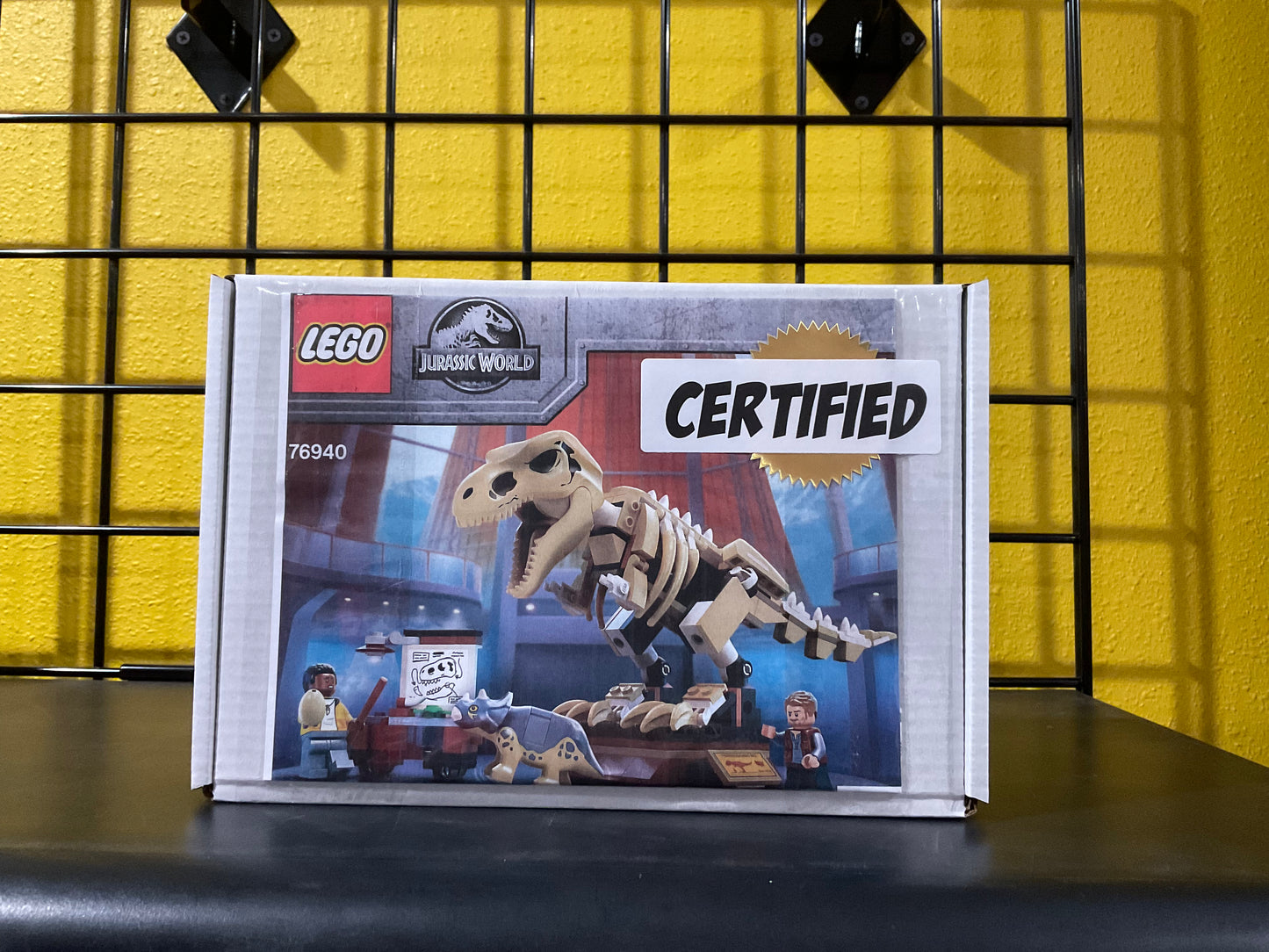 Camp Cretaceous T. rex Dinosaur Fossil Exhibition Certified
