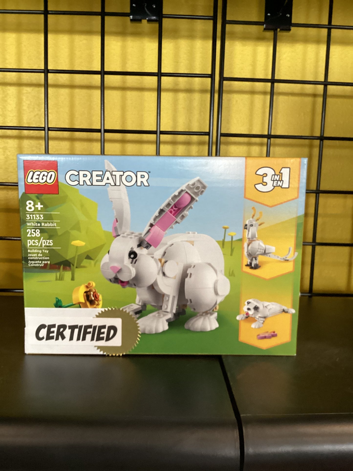 3 in 1 White Rabbit