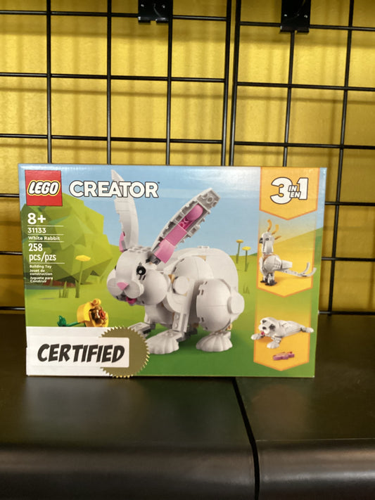 3 in 1 White Rabbit