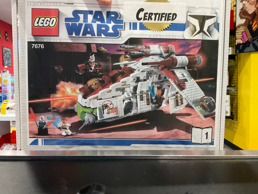 Clone Wars Republic Attack Gunship Certified