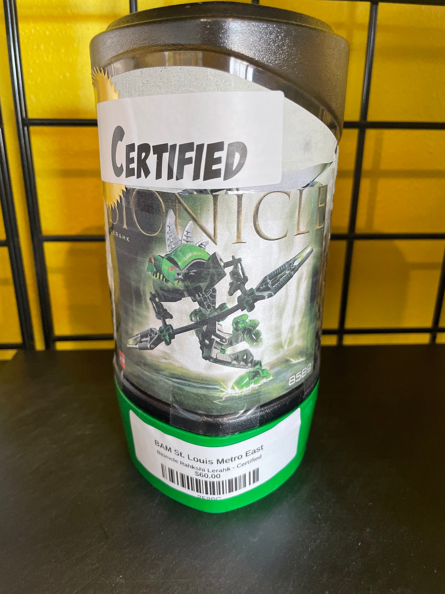 Bionicle Rahkshi Lerahk - Certified