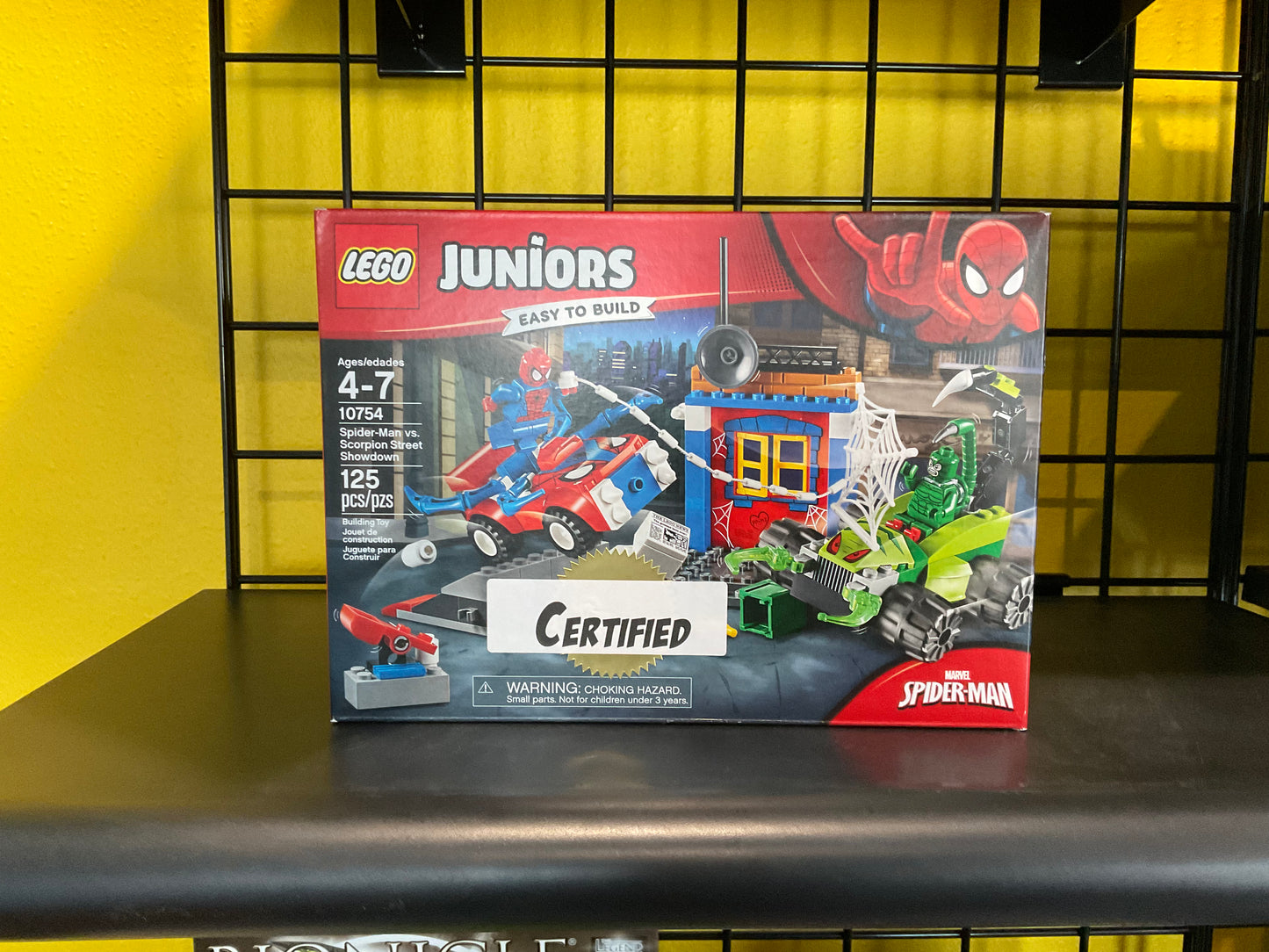 Junior's Spider-Man vs. Scorpion Street Showdown - Certified