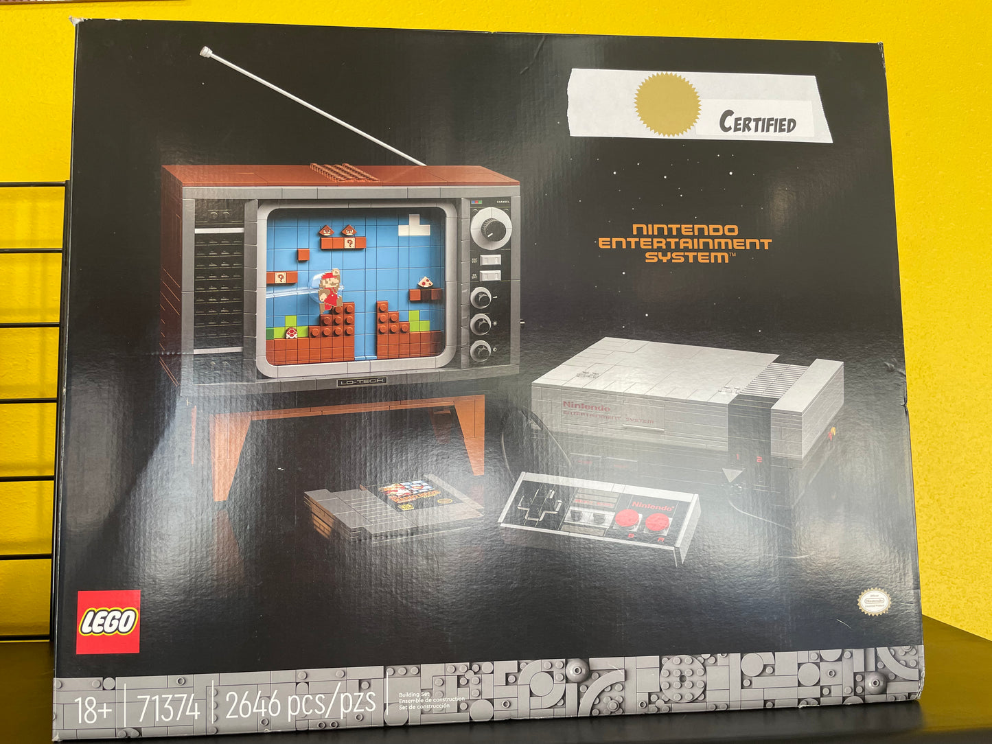 Super Mario Nintendo Entertainment Center - Certified