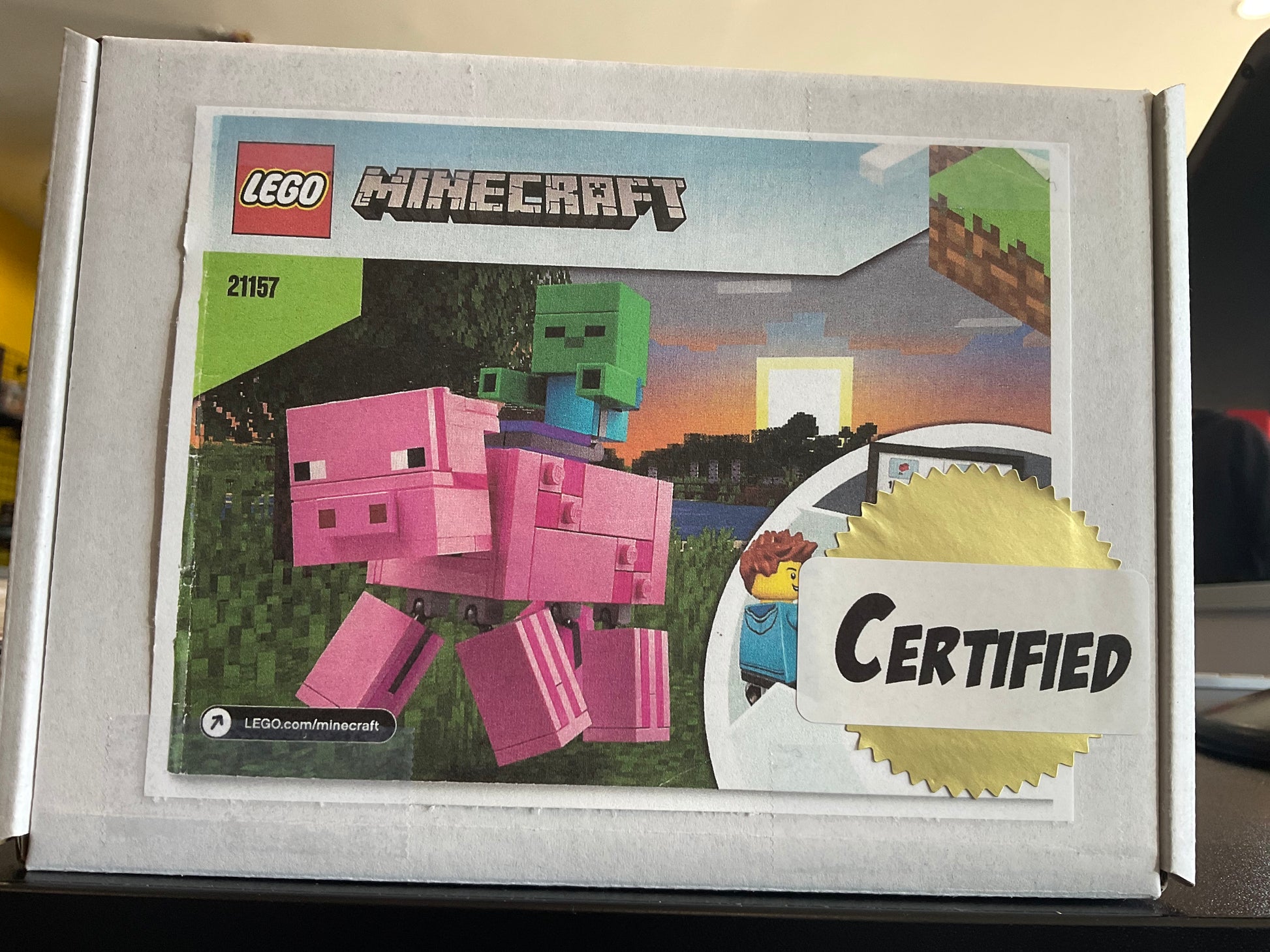 BigFig Pig with Baby Zombie Certified – bricksandminfigsmetroeast