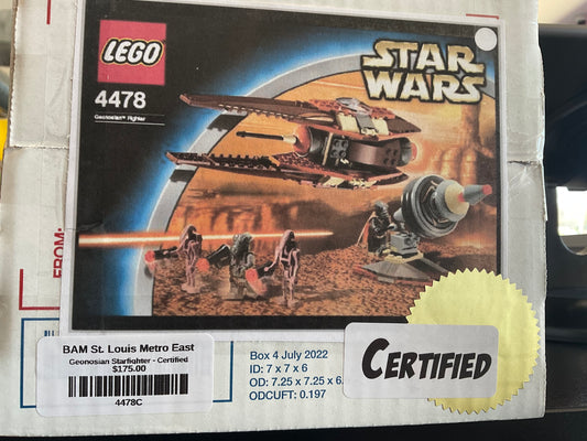 Geonosian Starfighter - Certified