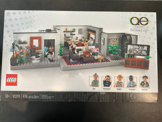 LEGO 10291 Queer Eye The Fab 5 Loft - Retired