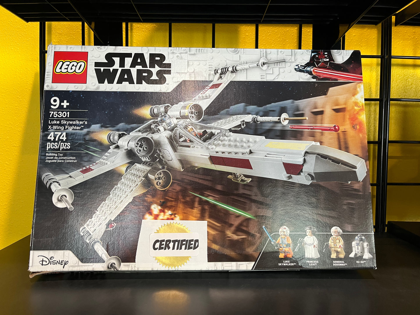 Luke Skywalker's X-Wing Fighter - Certified
