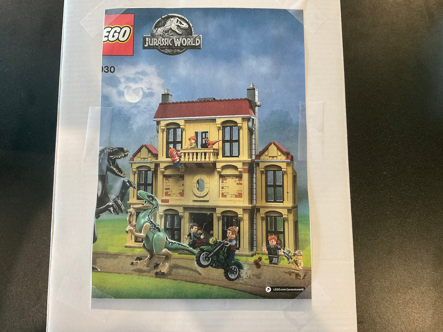 Jurassic World Fallen Kingdom Indoraptor Rampage at Lockwood Estate- Certified