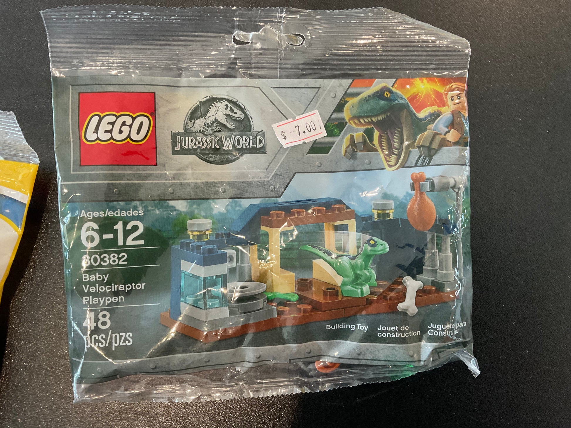 LEGO 30382 Jurassic World Fallen Kingdom Baby Velociraptor Playpen R bricksandminfigsglencarbon