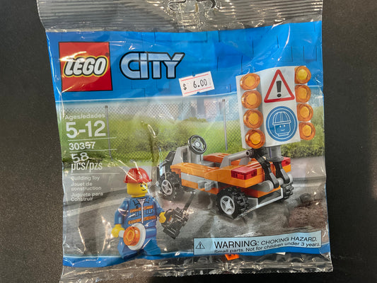 LEGO 30357 City: Road Worker - Retired