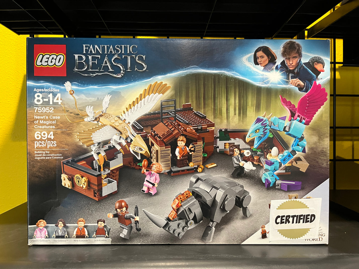 LEGO 75952 Newt's Case of Magical Creatures [Certified]