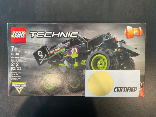 LEGO 42118 Monster Jam Grave Digger - Certified