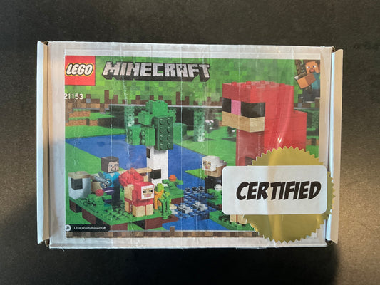 21153 LEGO Minecraft The Wool Farm - Certified