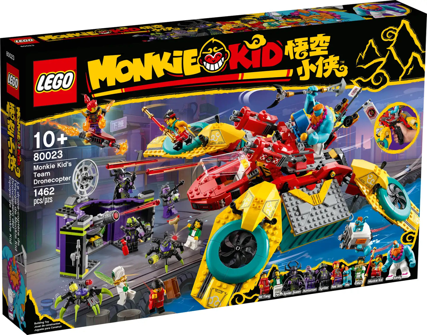 LEGO 80023 Monkie Kid's Team Dronecopter - Retired