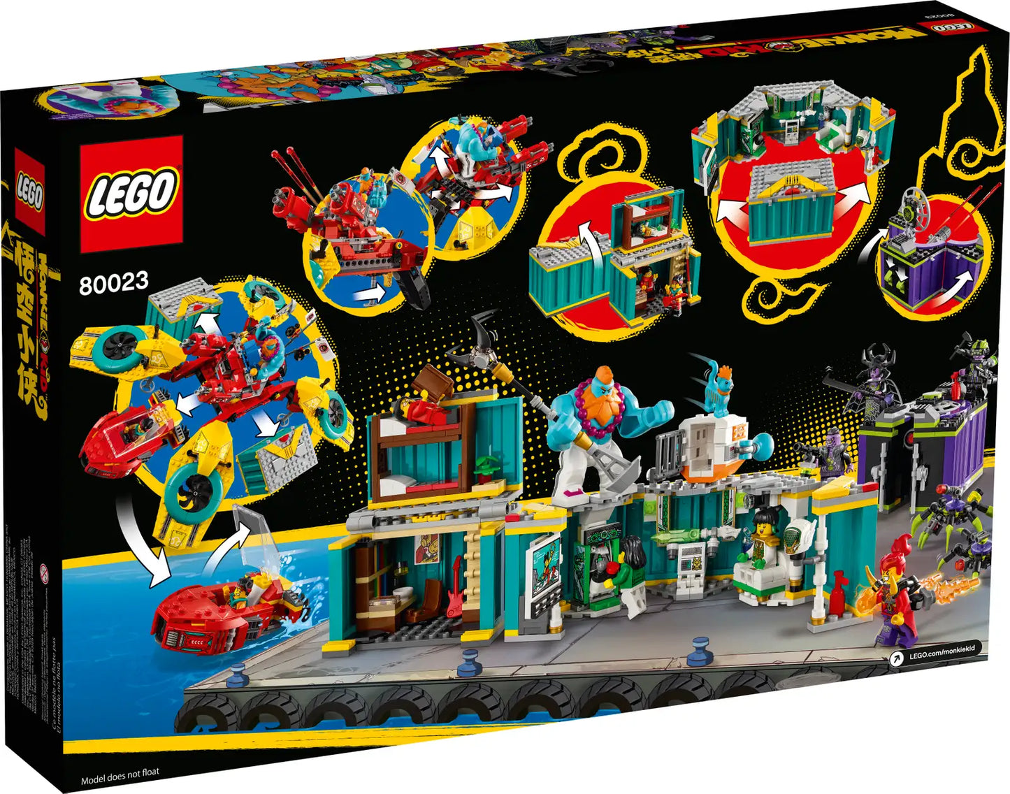 LEGO 80023 Monkie Kid's Team Dronecopter - Retired