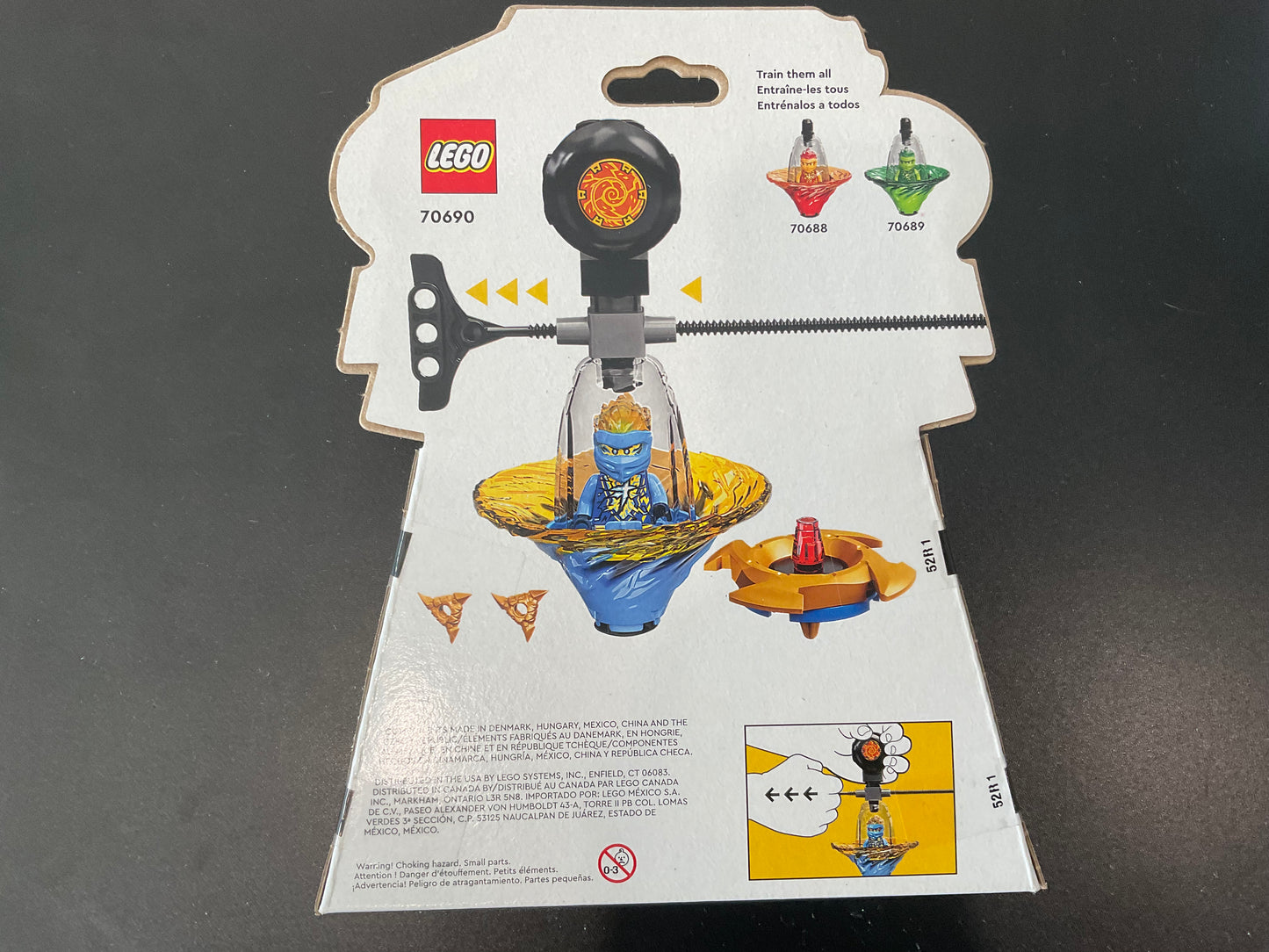 70690 Jay’s Spinjitzu Ninja Training- Retired