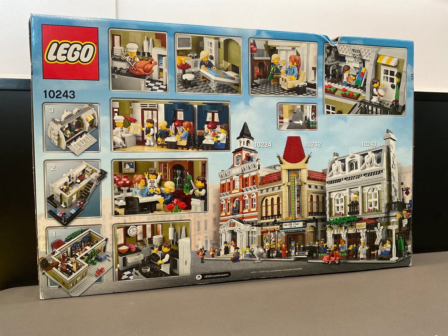 10243 LEGO Parisian Restaurant- Retired – bricksandminfigsmetroeast