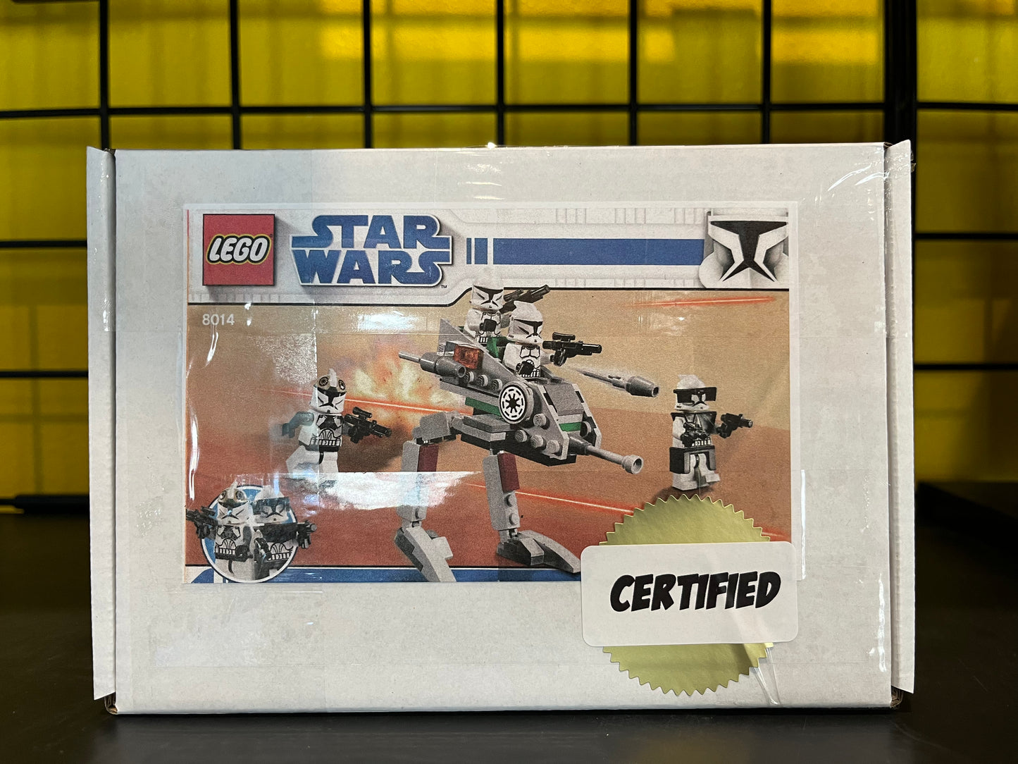 8014 LEGO Star Wars The Clone Wars Clone Walker Battle Pack- Certified