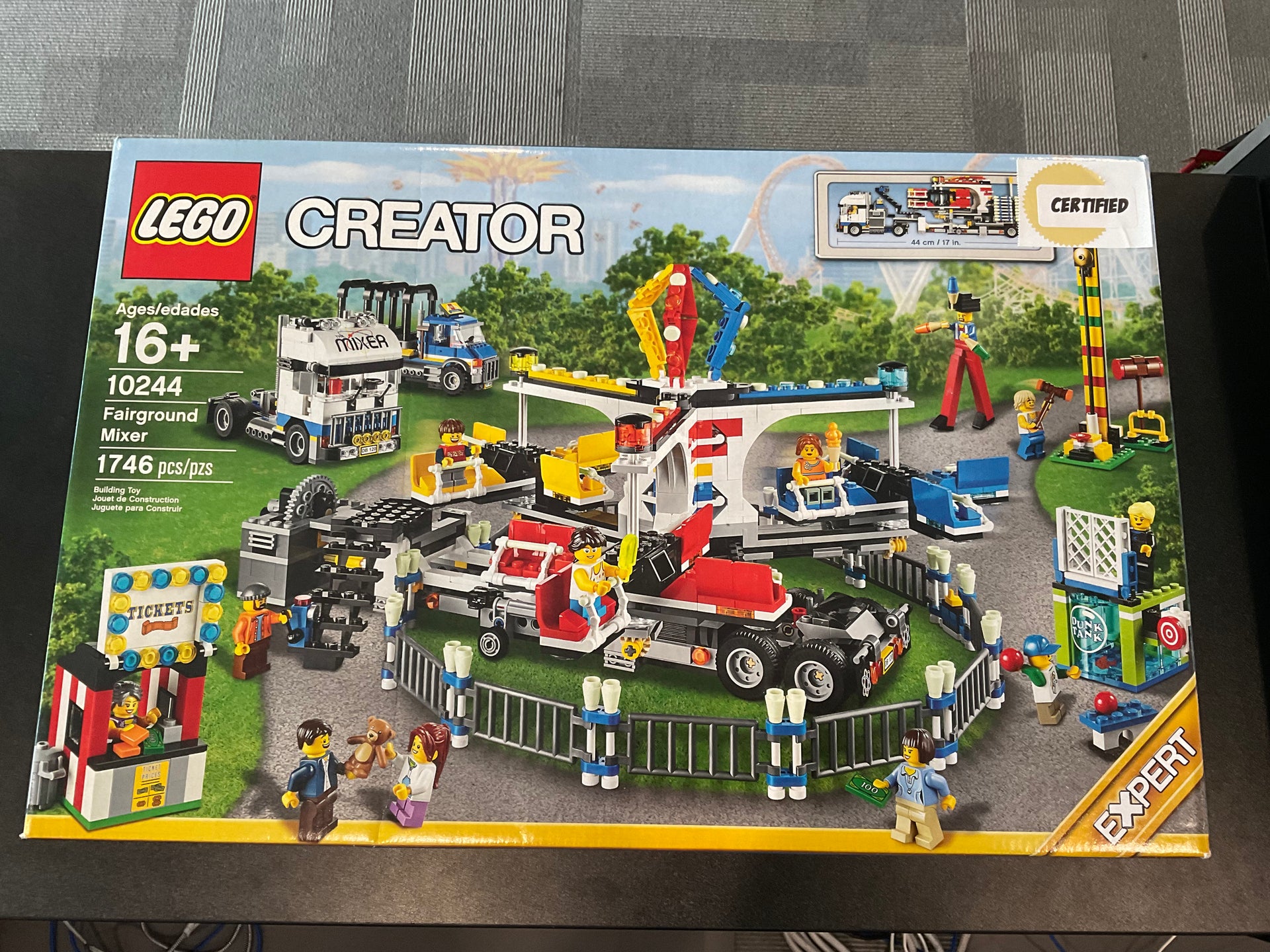 10244 LEGO Fairground Mixer Certified bricksandminfigsglencarbon