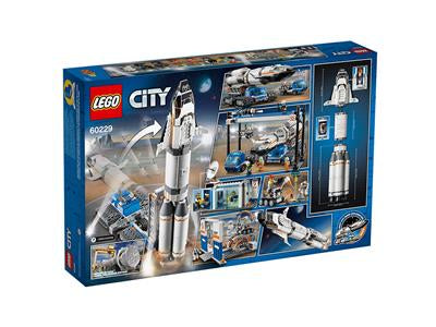 オブジェ LEGO 60229 Rocket Assembly & Transport - Retired
