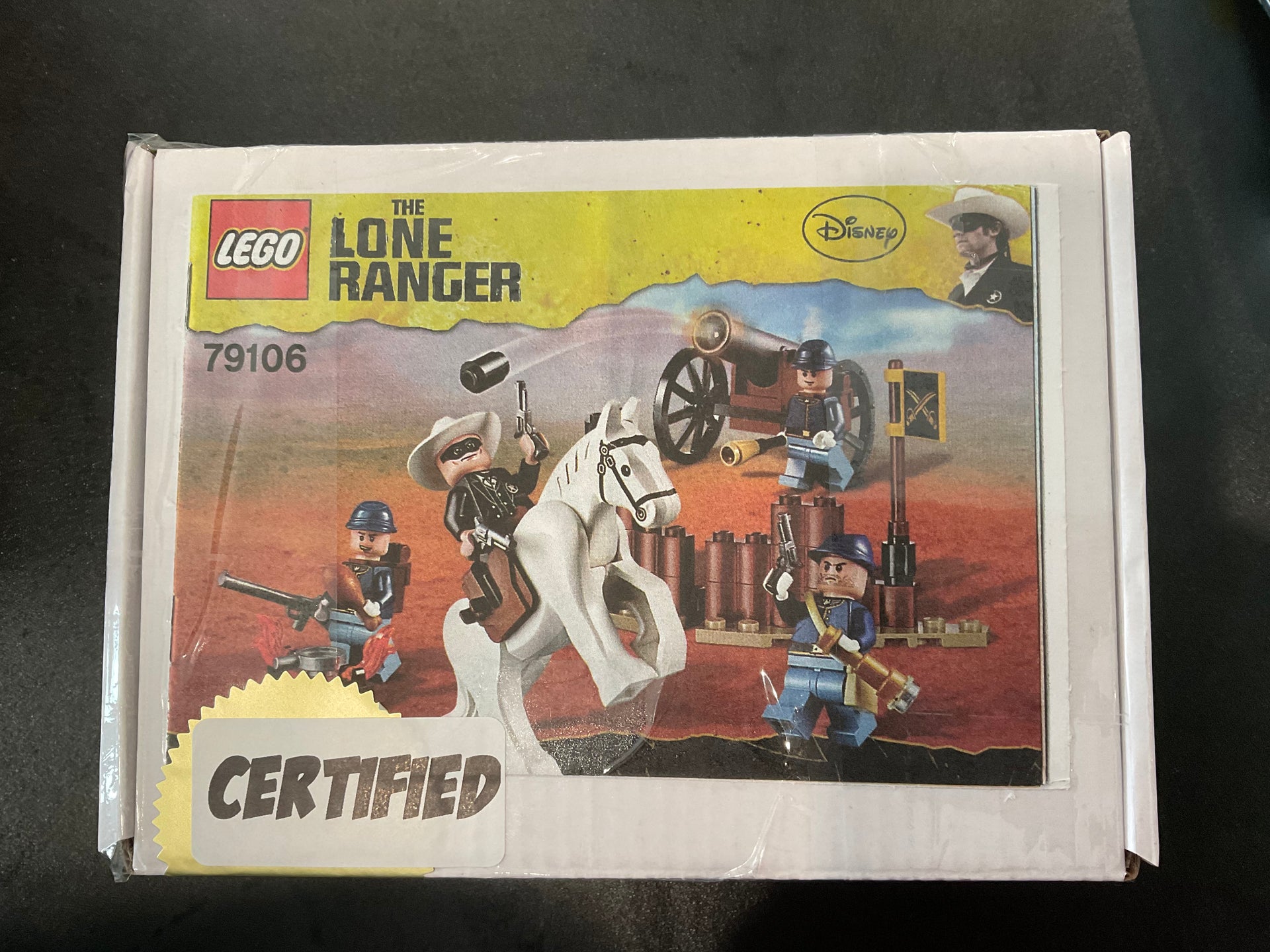 79106 LEGO The Lone Ranger Cavalry Builder Set- CERTIFIED