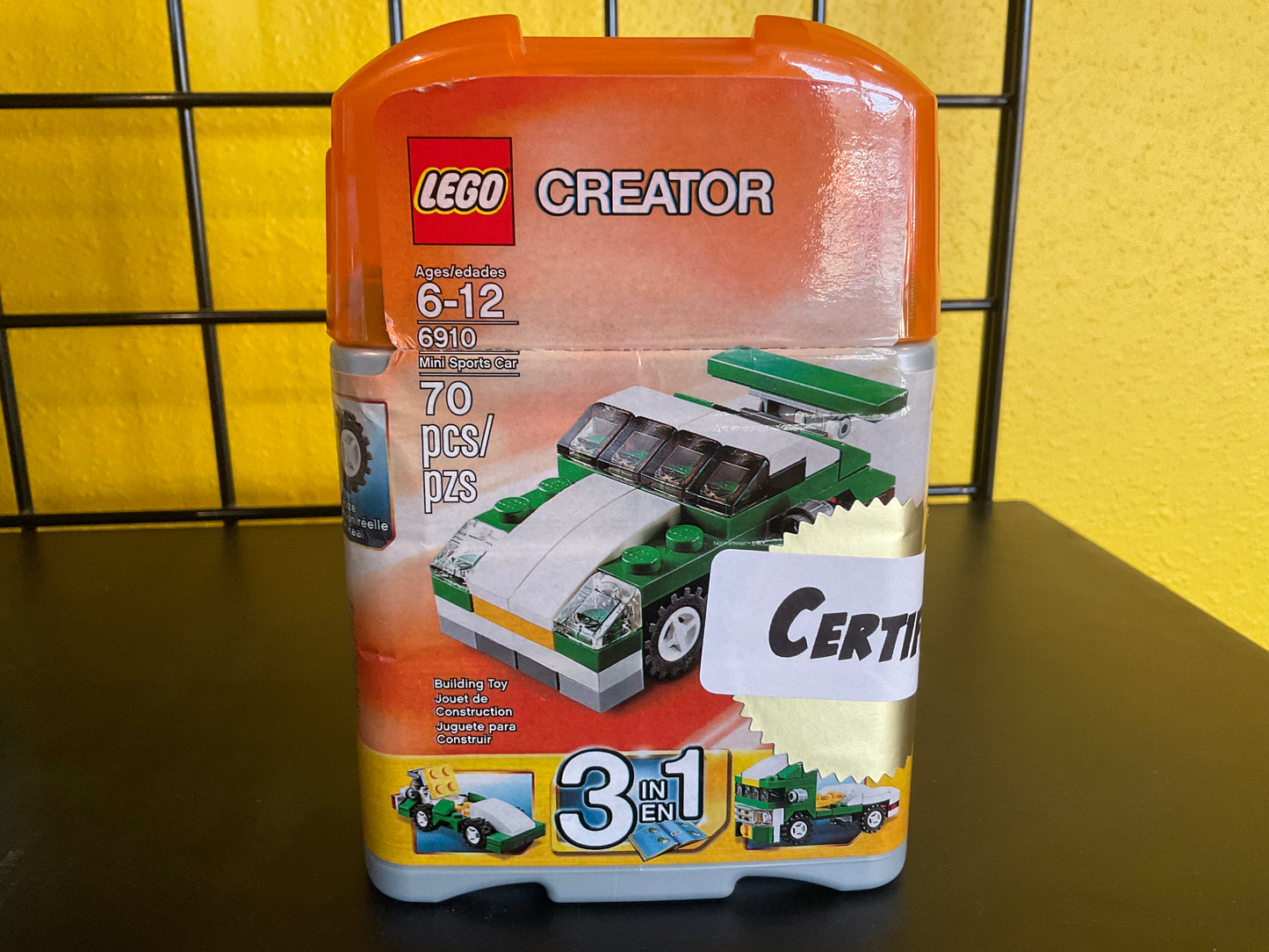 6910 LEGO Creator Mini Sports Car - Certified