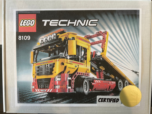 LEGO 8109 Flatbed Truck - Certified