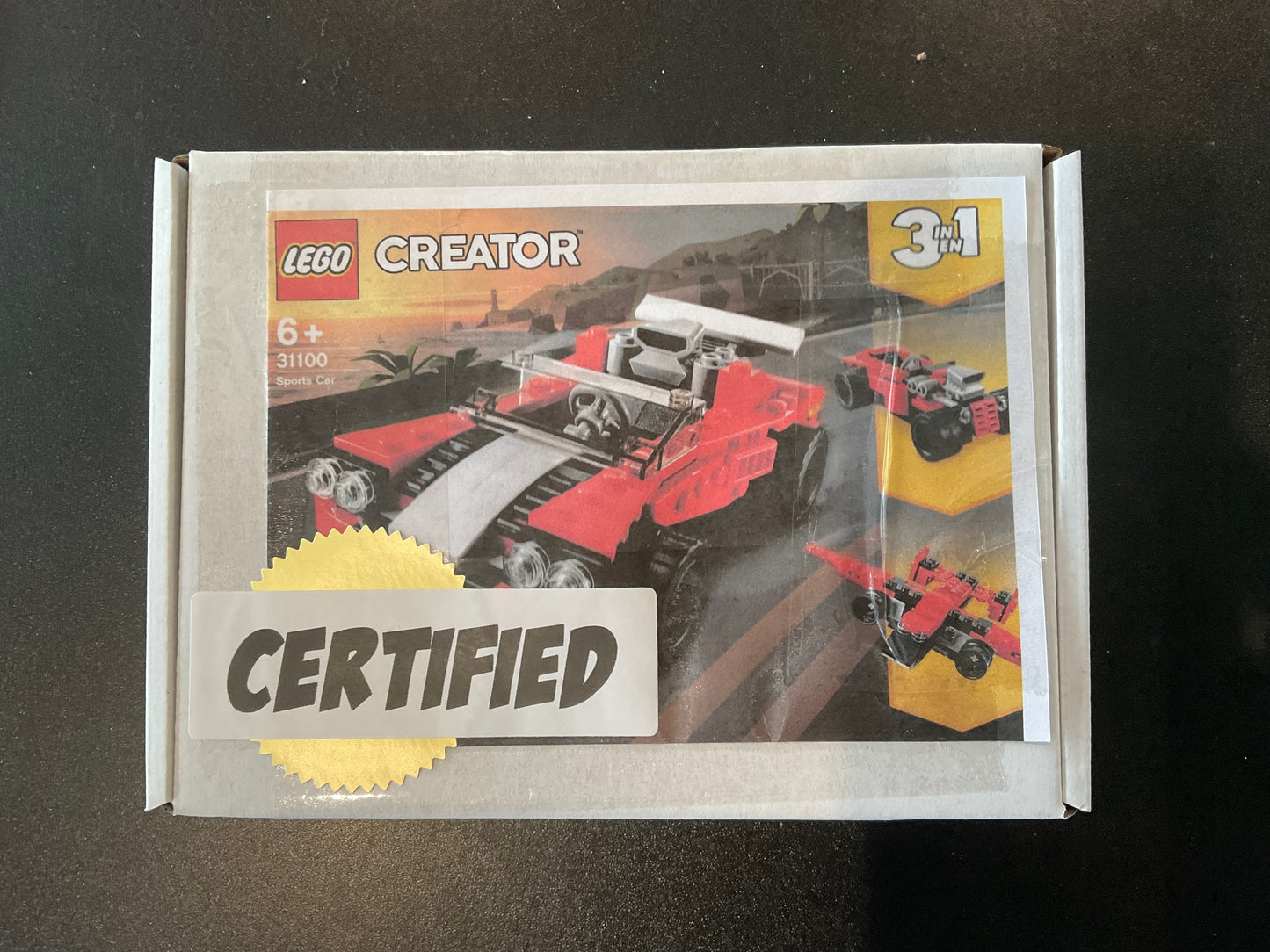 LEGO 31100 Sports Car - Certified