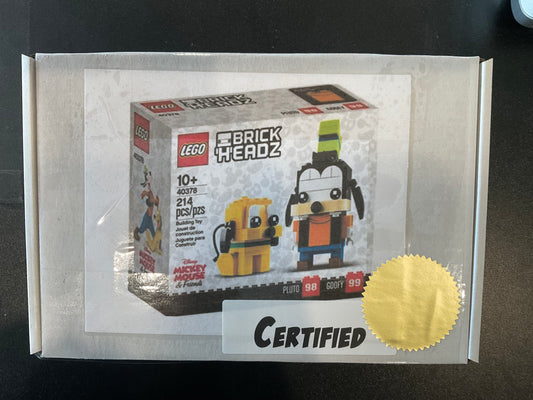 LEGO 40378 Goofy & Pluto - Certified