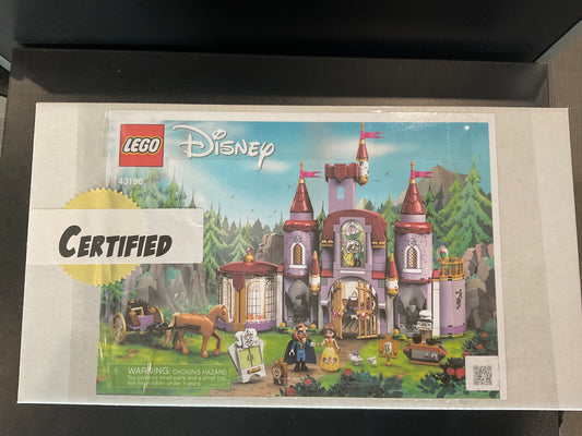 LEGO 43196 Belle and the Beast's Castle - Certified