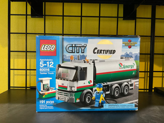 LEGO 60016 Tanker Truck - Certified