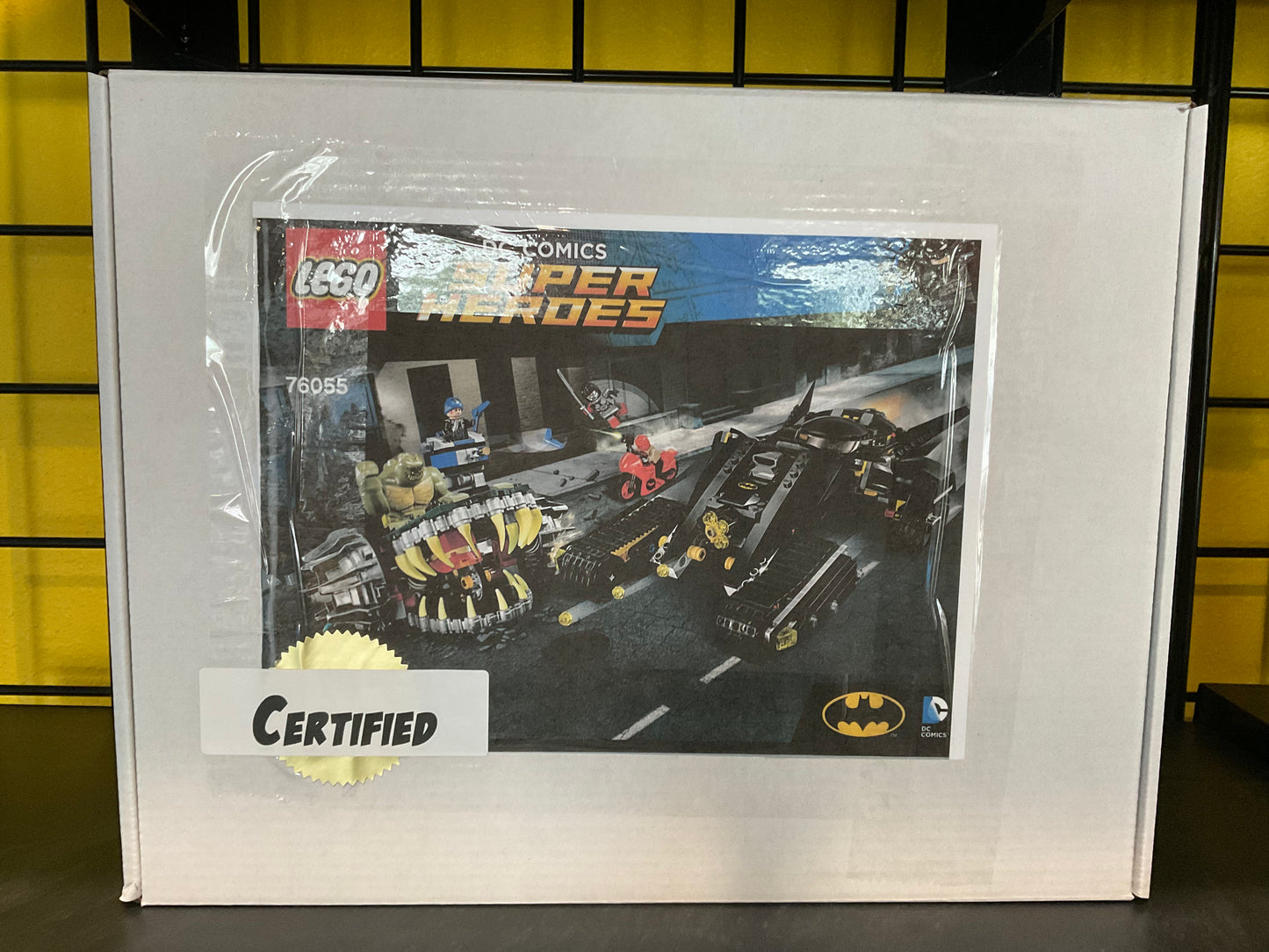 LEGO 76055 Batman Killer Croc Sewer Smash - Certified