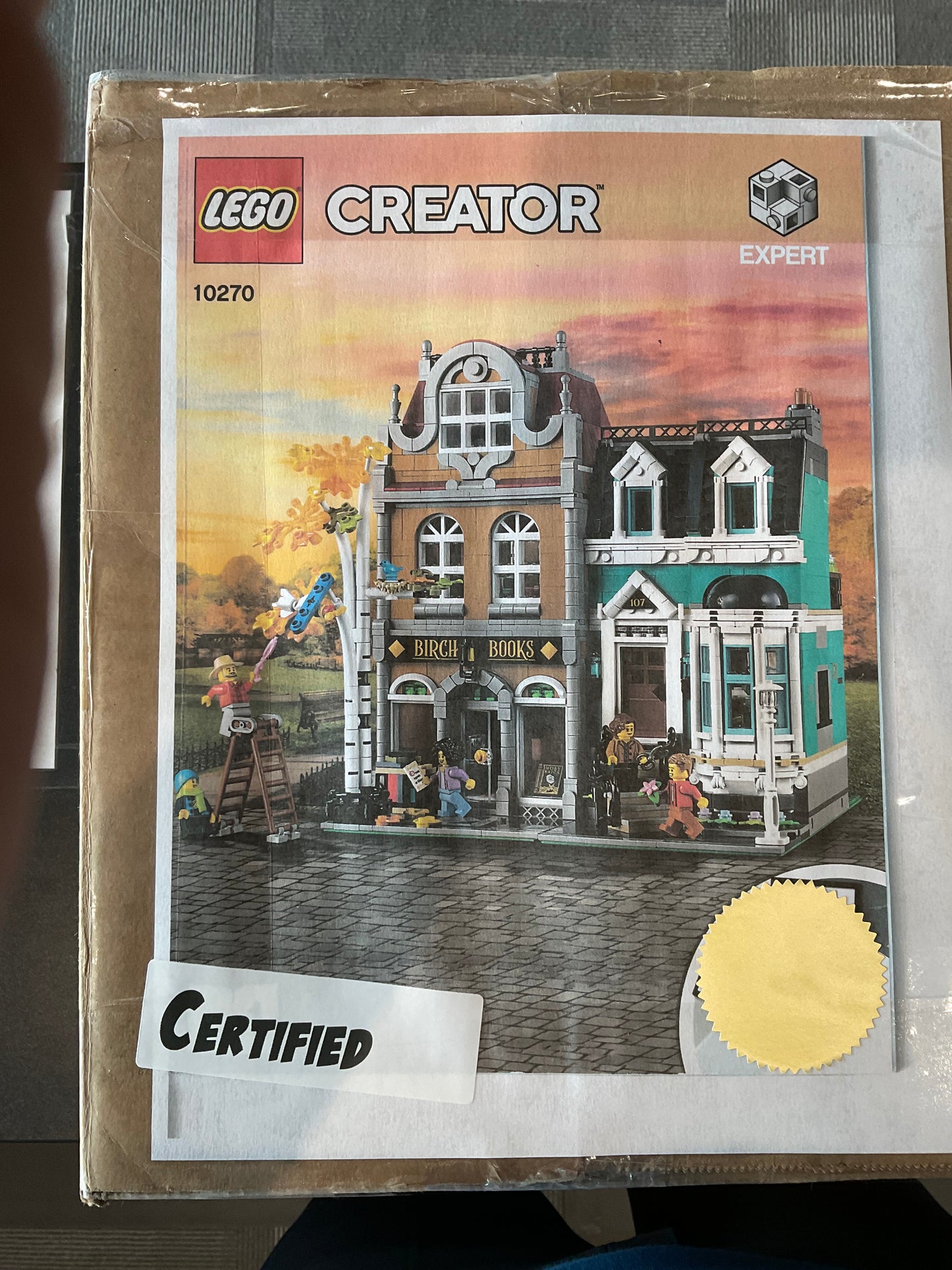 LEGO 10270 Bookshop - Certified
