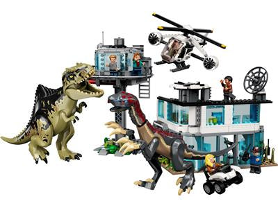 LEGO 76949 Giganotosaurus & Therizinosaurus Attack - Certified