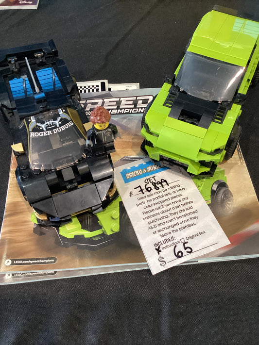 76899 Speed Champions Lamborghini Urus ST-X and Lamborghini Huracán Super Trofeo EVO - [Pre-Owned]