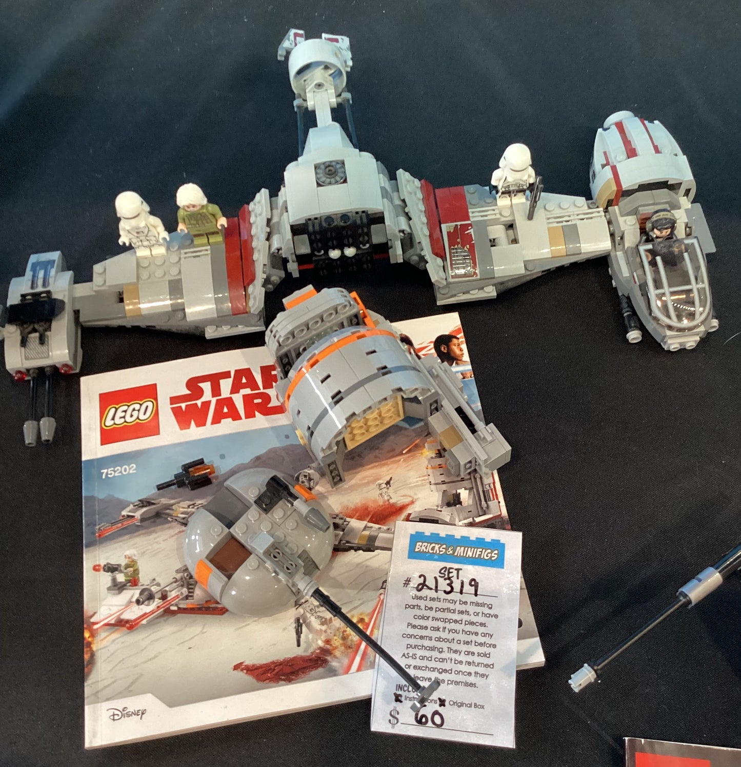 75202 Star Wars: The Last Jedi Defense of Crait - [Pre-Owned]