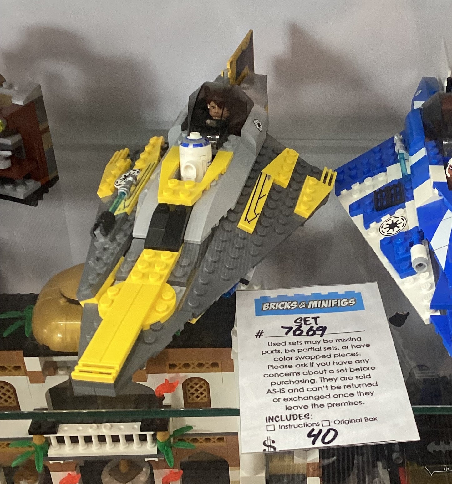 7669 Star Wars: Anakin's Jedi Starfighter - [Pre-Owned]
