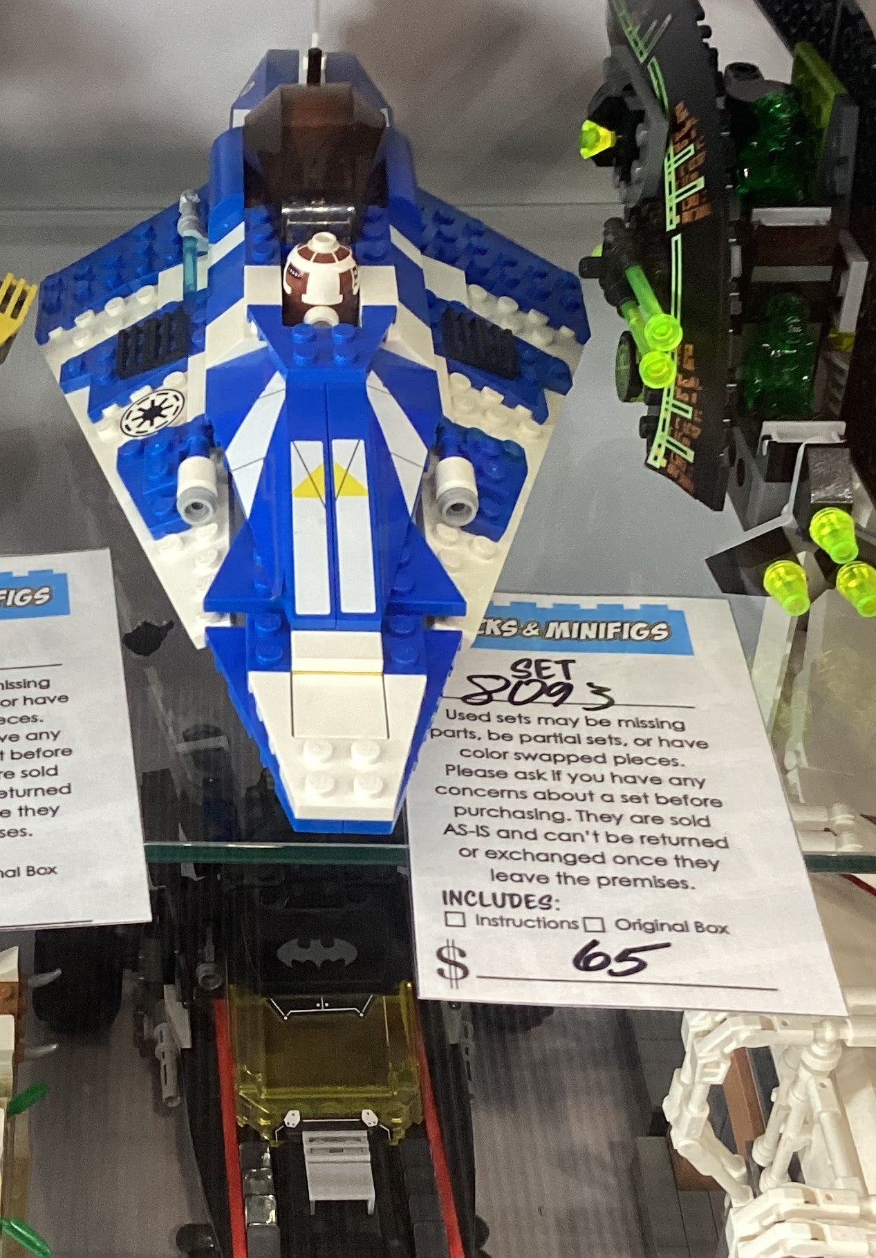 8093 Star Wars: Plo Koon's Jedi Starfighter - [Pre-Owned]