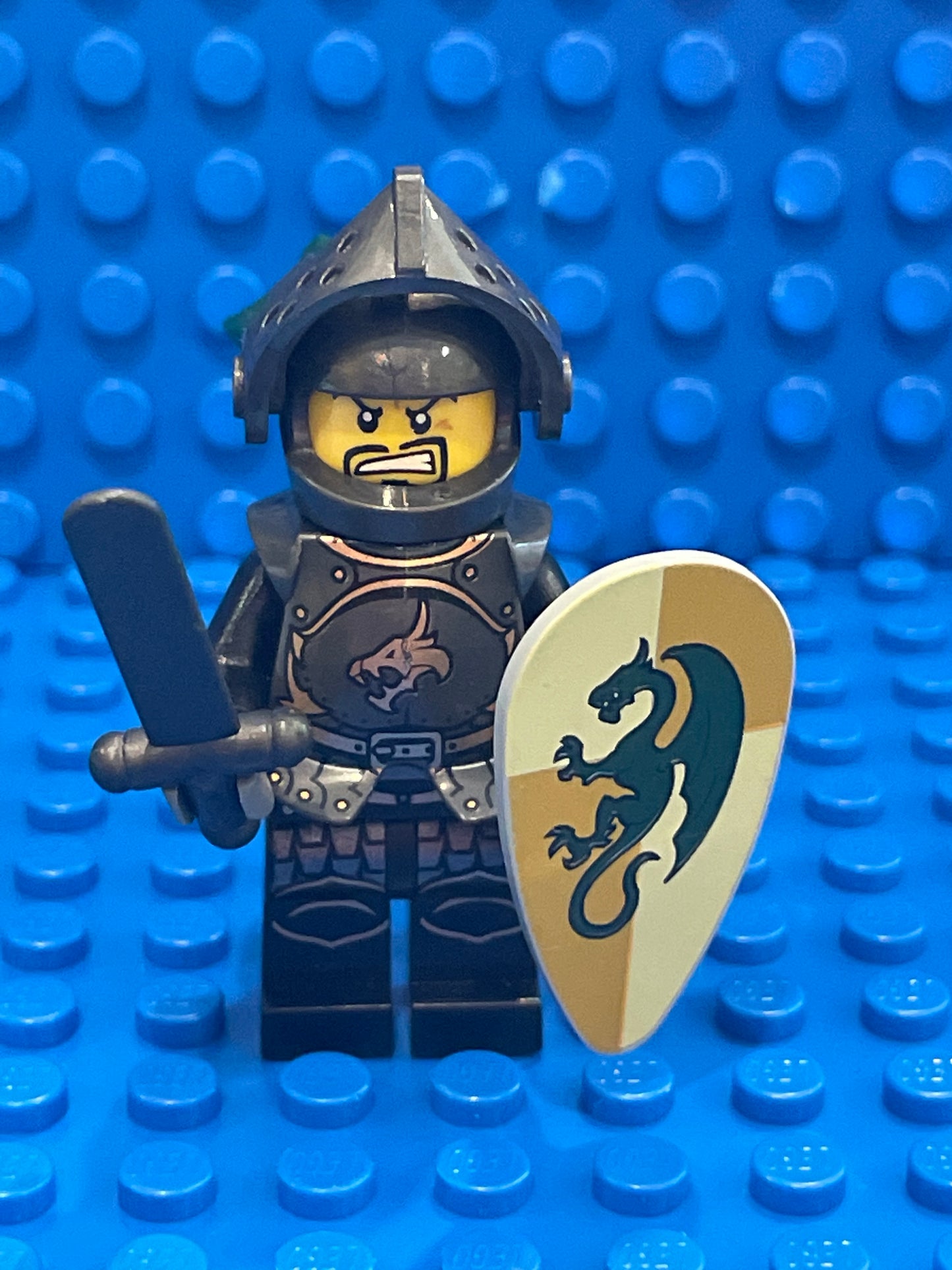The LEGO Castle Dragon Knight Soldier minifig
