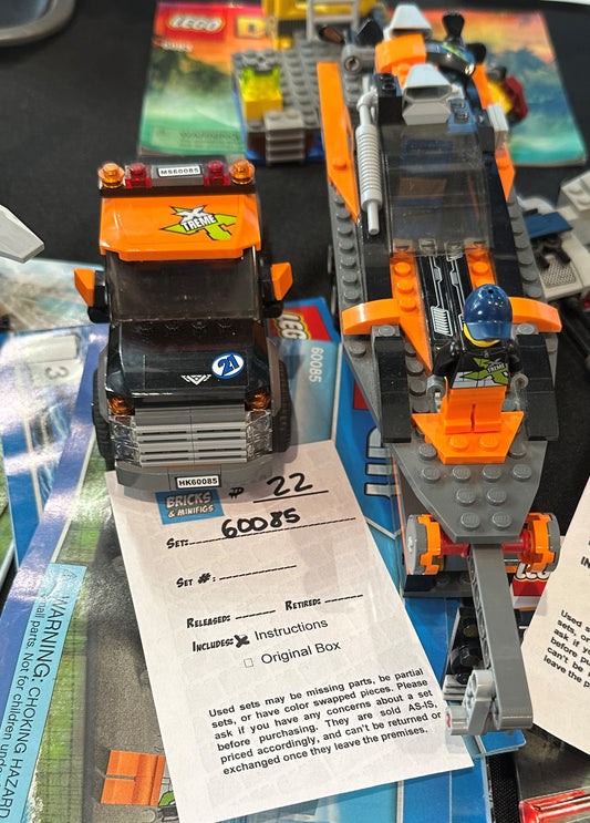 60085 City: 4x4 with Powerboat - [Pre-Owned]