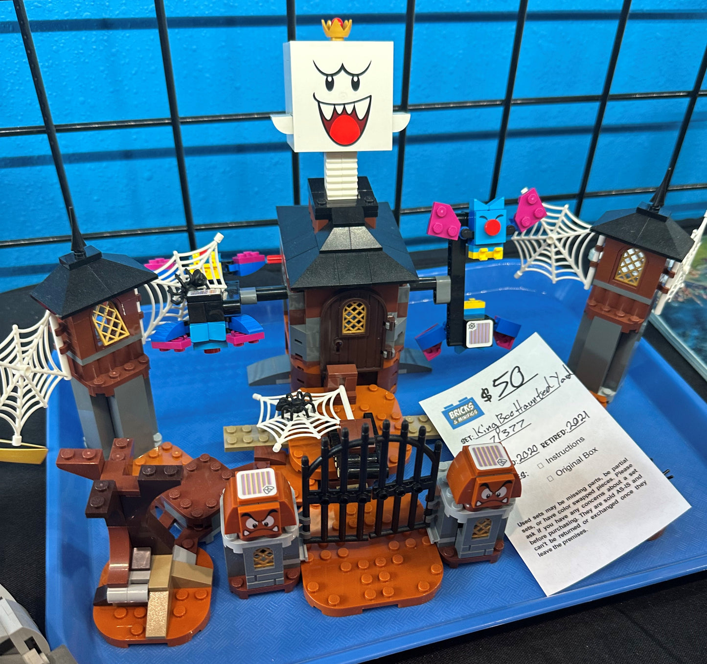 71377 Super Mario: King Boo & the Haunted Yard - [Pre-Owned]