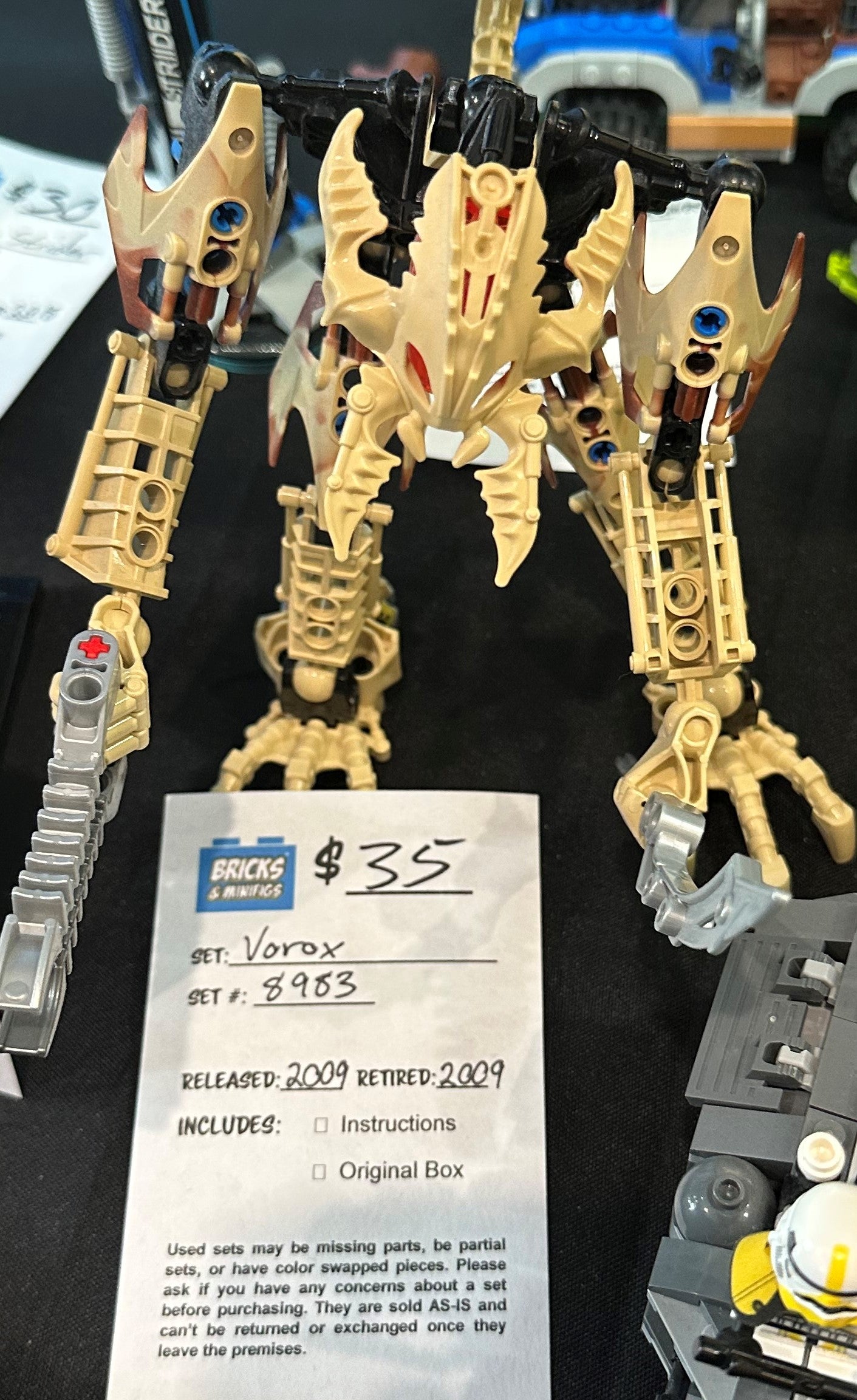 8983 Bionicle: Vorox - [Pre-Owned]