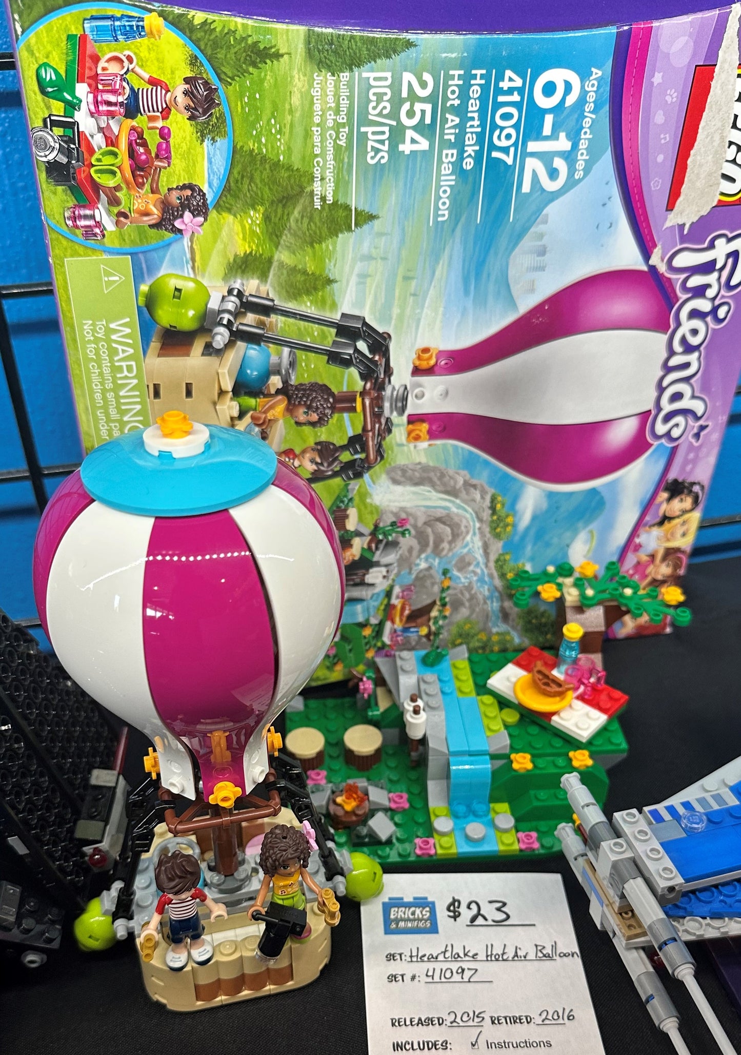 41097 Friends: Heartlake Hot Air Balloon - [Pre-Owned]