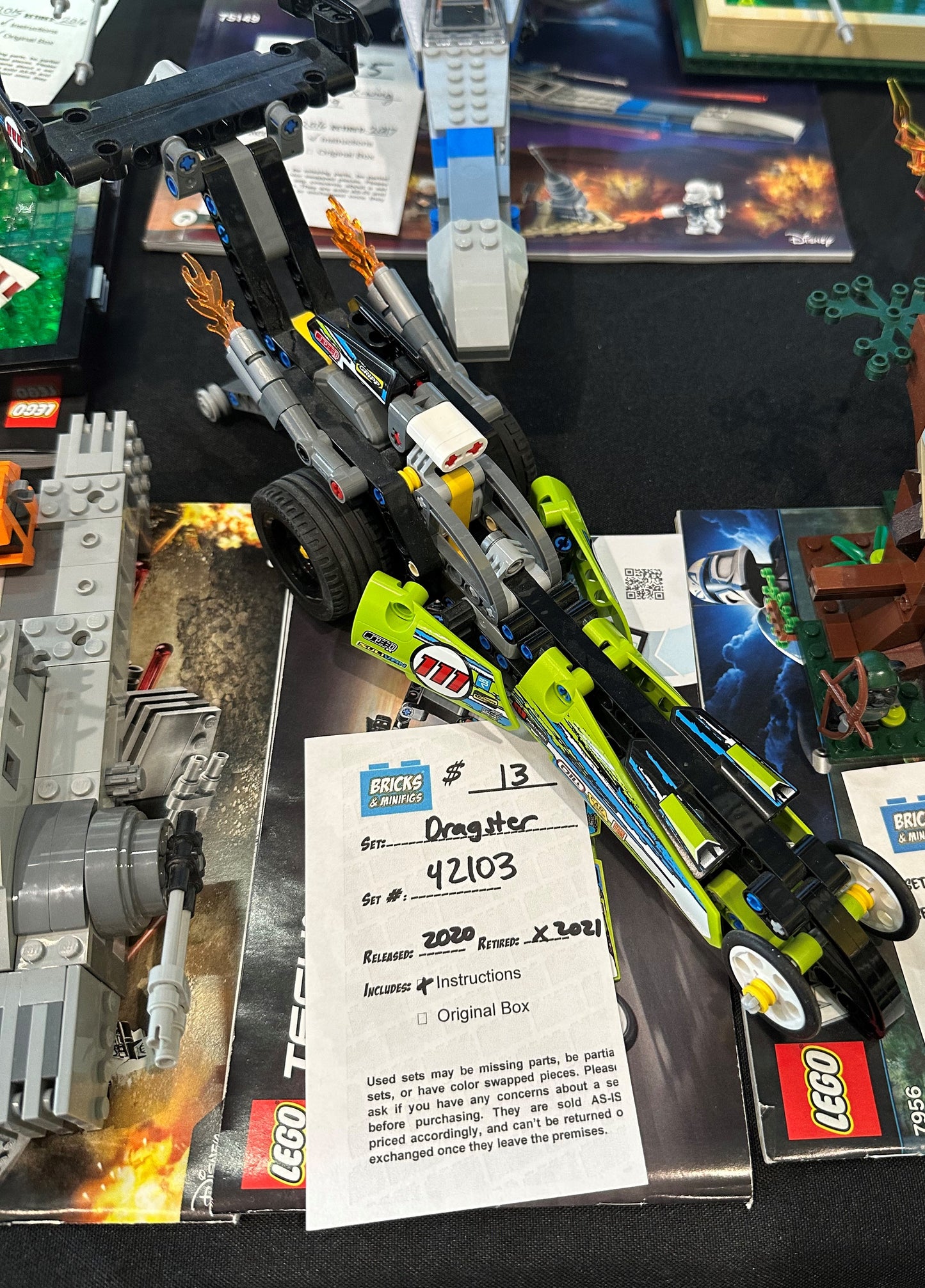 42103 Technic: Dragster - [Pre-Owned]