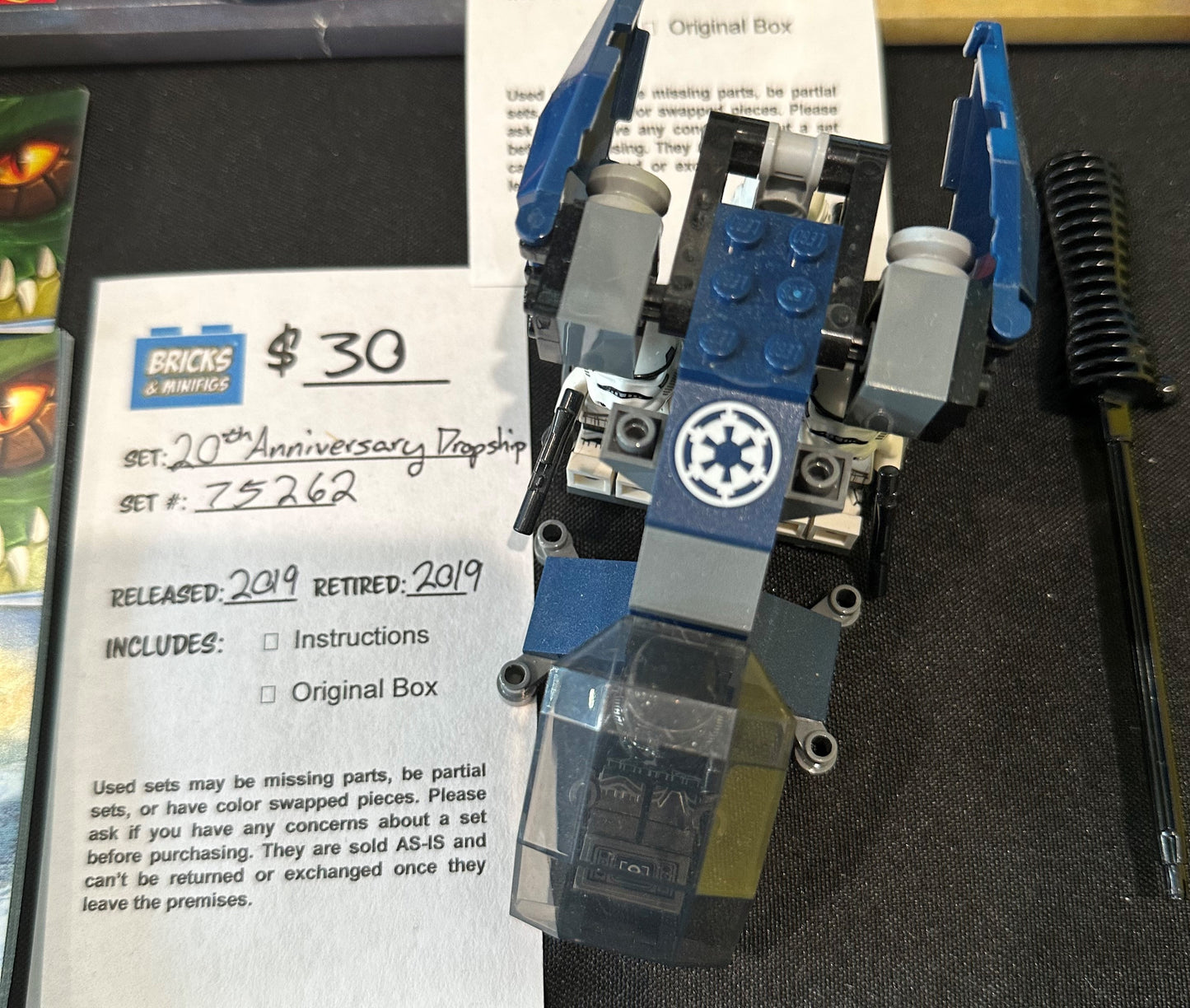 75262 Star Wars: Imperial Dropship 20th Anniversary - [Pre-Owned]