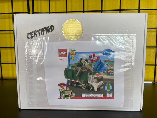 7599 Toy Story: Garbage Truck Getaway - CERTIFIED